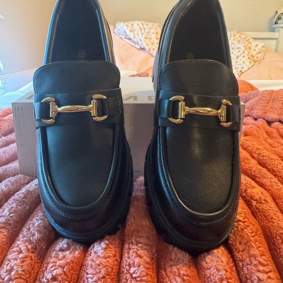 DREAM PAIRS Women's Platform Chunky Loafers - Picture 3 of 9